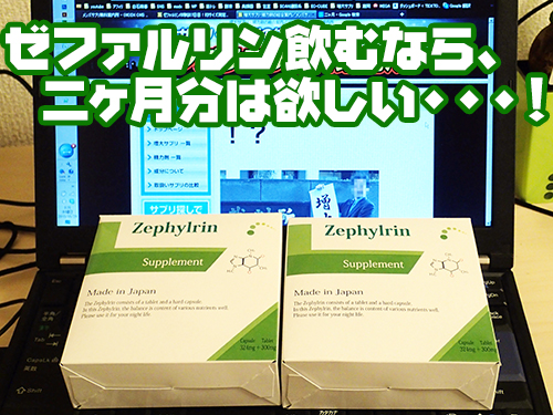 ゼファルリンのリアル体験談 二ヶ月間飲んだ結果 メンズサプリ無料案内所